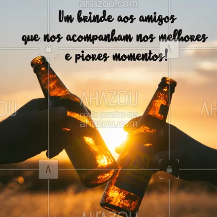 posts, legendas e frases de bares para whatsapp, instagram e facebook: Um brinde!! ? #bares #ahazoutaste #happyhour #cerveja #bar #boteco
