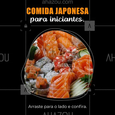 posts, legendas e frases de cozinha japonesa para whatsapp, instagram e facebook: Gostou da dica? Não deixe de curtir o post e seguir o nosso perfil para mais conteúdo como esse! 😉 #ahazoutaste #comidajaponesa  #japa  #japanesefood  #sushidelivery  #sushilovers  #sushitime 