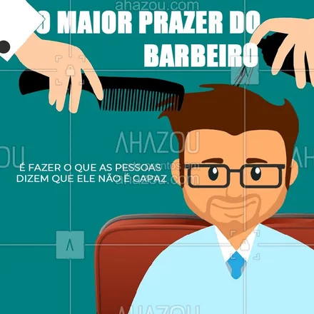 posts, legendas e frases de barbearia para whatsapp, instagram e facebook: O que eu quero mesmo é ir além e me superar a cada dia! #barbearia #ahazou #barbershop #barbeiro