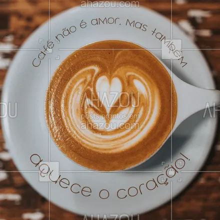 posts, legendas e frases de cafés para whatsapp, instagram e facebook: Você também é a favor de uma vida com mais café?  ?  #ahazoutaste  #coffee #café #amor #coffeelife