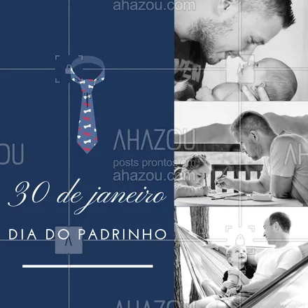 posts, legendas e frases de posts para todos para whatsapp, instagram e facebook: Parabenize o seu padrinho hoje ❤️️ #padrinho #ahazou #diadopadrinho