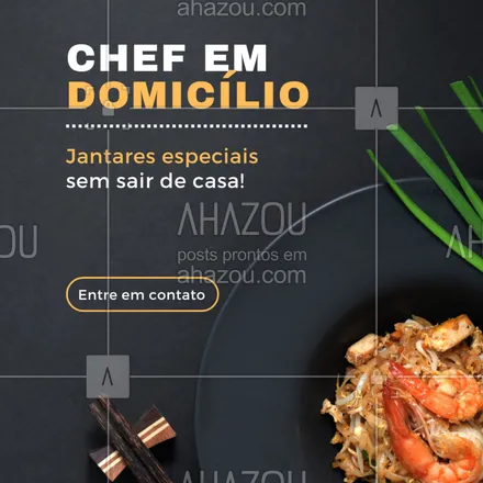 posts, legendas e frases de assuntos variados de gastronomia para whatsapp, instagram e facebook: Texto de Legenda:
"Com um chef a domicílio, você pode desfrutar de refeições gourmet no conforto do seu lar. Perfecto para datas especiais, jantares românticos ou simplesmente para surpreender sua família. 🍷👨🍳
Agende já o seu chef e transforme sua casa em um restaurante! 📞
#ChefADomicílio #JantarEspecial #GourmetEmCasa #ConfortoESabor