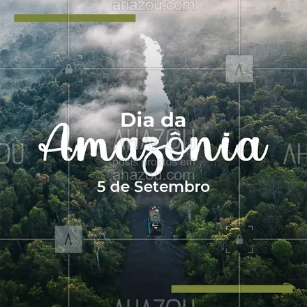 posts, legendas e frases de posts para todos para whatsapp, instagram e facebook: Hoje é o dia celebrarmos o dia da Amazônia, lugar onde há muita vida e muita esperança. Feliz Dia da Amazônia!💚🌏 #diadaamazônia #amazônia #florestaamazônica #ahazou