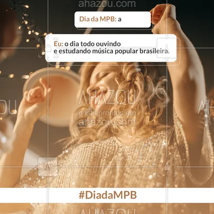 posts, legendas e frases de música & instrumentos para whatsapp, instagram e facebook: Qualquer justificativa para passar o dia mergulhado em MPB, não é mesmo? 😊

#DiaMPB #TrechosdeMúsica #Música #MPB #MúsicaPopularBrasileira #AhazouEdu
