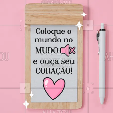 posts, legendas e frases de posts para todos para whatsapp, instagram e facebook: Em todos os momentos, siga seu coração e obterá as melhores decisões! 💖😉
#ahazou #frasesmotivacionais #motivacionais #motivacional