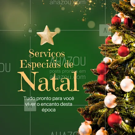 posts, legendas e frases de para whatsapp, instagram e facebook: O espírito natalino está no ar — e nós estamos prontos para tornar o seu Natal ainda mais especial! 🌟
Deixe os detalhes por nossa conta e aproveite cada momento dessa época encantadora.
🎀 Serviços pensados com carinho
💫 Atendimento dedicado
🎅 Um toque de magia em cada experiência
Venha viver o melhor do Natal com a gente! 💖
#Natal #ServiçosDeNatal #CelebreONatal #BoasFestas #FestasDeFimDeAno #NatalEspecial #NatalComCarinho #NatalEncantado