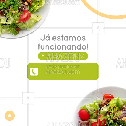 posts, legendas e frases de saudável & vegetariano para whatsapp, instagram e facebook: E aí, vai resistir? Já estamos abertos! Faça seu pedido pelo delivery! ?? #ahazoutaste  #veggie #vegan #crueltyfree #fit #vegetariano #pedido #online #delivery #saudável #comidasaudável