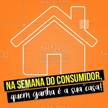 posts, legendas e frases de assuntos gerais de serviços para casa para whatsapp, instagram e facebook: Na semana do consumidor, nossos serviços estão com até XX% de desconto! ? Aproveite! ? #promoção #semanadoconsumidor #ahazouserviços #serviços #consumidor #especial #casa