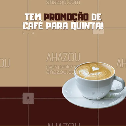 posts, legendas e frases de cafés para whatsapp, instagram e facebook: Promoção quentinha igual o nosso café! Venha aproveitar. ☕🥰 #ahazoutaste #barista  #café  #cafeteria  #coffee  #coffeelife 