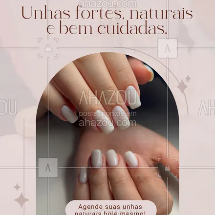 posts, legendas e frases de manicure & pedicure para whatsapp, instagram e facebook: Que tal deixar suas unhas lindas de forma natural? Fortalecimento, hidratação e beleza em um único atendimento.
🌟 Chama no direct e garanta sua vaga!
#unhasnaturais #fortalecimentodeunhas #manicurecuidadosa #belezaemdetalhes #minimalismochic #esmaltadaleve #nailcare #manicuremimando #autocuidadofeminino
