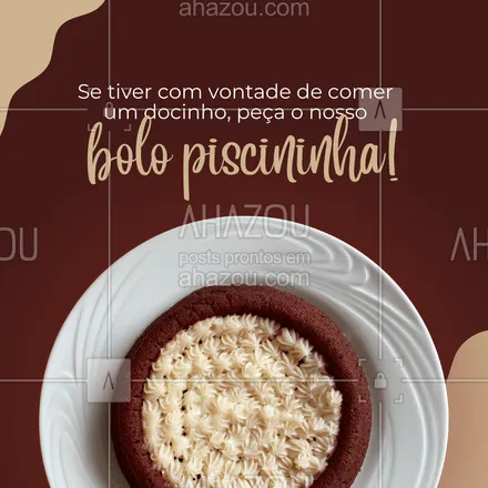 posts, legendas e frases de confeitaria para whatsapp, instagram e facebook: Deixe o seu dia mais doce e saboroso com essa verdadeira iguaria da confeitaria! 😋🍰
#bolo #bolopiscininha #ahazoutaste #bolosdecorados  #confeitaria  #confeitariaartesanal  #doces 