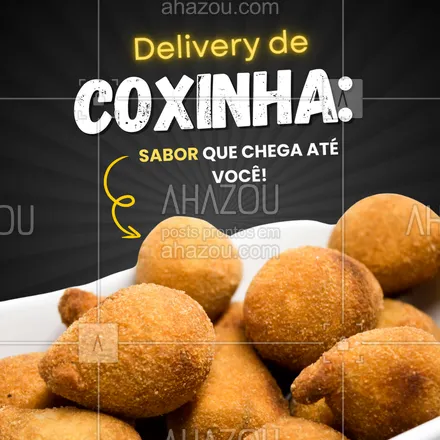 posts, legendas e frases de  para whatsapp, instagram e facebook: Com o delivery da nossa coxinha, você não precisa sair de casa para saborear um lanche incrível. Crocante, quentinha e cheia de sabor. Peça agora e aproveite! 📞🍴
#CoxinhaDelivery #LancheEmCasa #SaborNoConforto #CoxinhaCrocante