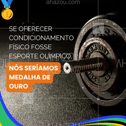 posts, legendas e frases de assuntos variados de Saúde e Bem-Estar para whatsapp, instagram e facebook:  Venha treinar com a gente e descubra como conquistar seu ouro na academia. 🥇

Vamos juntos nessa jornada fitness! 💪

#AhazouSaude #bemestar #cuidese #qualidadedevida #saude #viverbem #olímpiasas2024