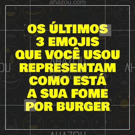 posts, legendas e frases de hamburguer para whatsapp, instagram e facebook: Comenta aqui embaixo os resultados!  ??
#burger #ahazoutaste #enquete #engracado