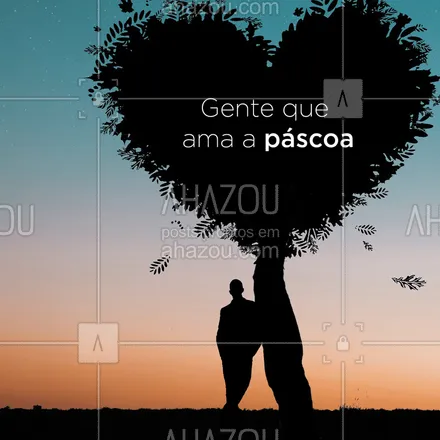 posts, legendas e frases de posts para todos para whatsapp, instagram e facebook: Quem ama a Páscoa, deixa um coraçãozinho ?
#pascoa #ahazou #felizpascoa