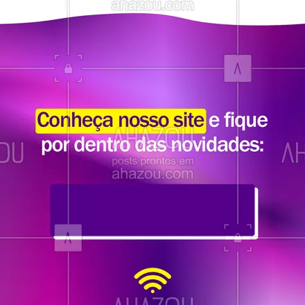 posts, legendas e frases de posts para todos para whatsapp, instagram e facebook: Você sabia que temos um site?
Lá você encontra tudo que nós temos pra te oferecer.
Entre e confira.
#ahazou #site #vendas #comunicado #entrenosite #loja #store