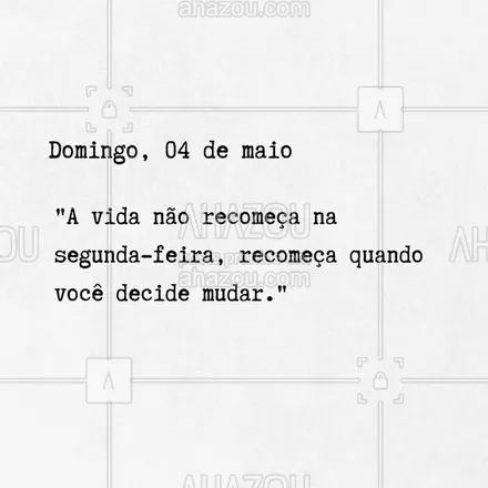 posts, legendas e frases de para whatsapp, instagram e facebook: 🌅 Qualquer dia é um bom dia para um novo começo! O que você está esperando? 🚀 #RecomeceHoje #MudançaDeVida #ahazou #frasesmotivacionais #motivacionais #motivacional #frasedodia