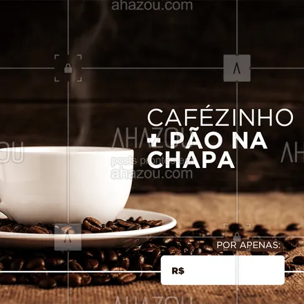 posts, legendas e frases de cafés para whatsapp, instagram e facebook: Venha se deliciar com o nosso tradicional café da manhã brasileiro!
#cafe #ahazou #paonachapa #cafedamanha