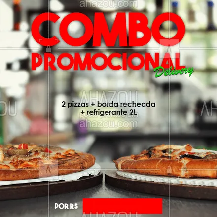 posts, legendas e frases de pizzaria para whatsapp, instagram e facebook: Marca os amigos que vão dividir com você essa promoção. ??? #gastronomia #ahazoutaste #pizza #promocao