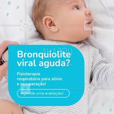 posts, legendas e frases de  para whatsapp, instagram e facebook: A bronquiolite viral aguda pode deixar seu bebê com dificuldade para respirar. A fisioterapia respiratória é fundamental para ajudar na limpeza das vias aéreas e melhorar a respiração.
Não espere, cuide já do seu pequeno!
#bronquiolite #fisioterapiarrespiratoria #cuidadoscomobebe #saudainfantil #fisioterapia #respiracaosaudavel
