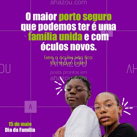 posts, legendas e frases de óticas  para whatsapp, instagram e facebook: É verdade ou não é? ???
#diadafamilia #familia #AhazouÓticas #oticas #oculos