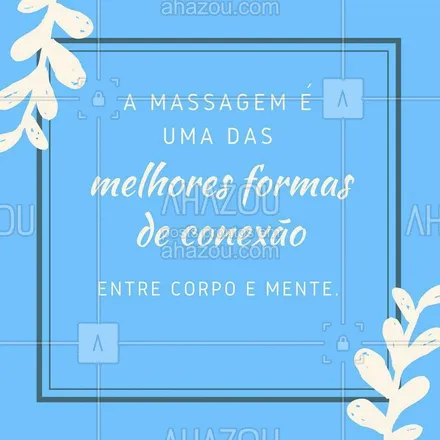 posts, legendas e frases de estética corporal para whatsapp, instagram e facebook: A massagem vai muito além de relaxamento! Aproveite já os benefícios das nossas massagens ? #massagem #esteticacorporal #ahazou #massagemrelaxante