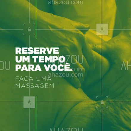 posts, legendas e frases de massoterapia para whatsapp, instagram e facebook: Agende já o horário da sua massagem ? #massagem #massoterapia #ahazou #frases