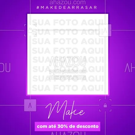 posts, legendas e frases de maquiagem para whatsapp, instagram e facebook: Aproveite nossa oferta de fim de ano ♥
Maquiagem com até 30% de desconto!


* válido até o final de dezembro

#make #ahazou #oferta 
