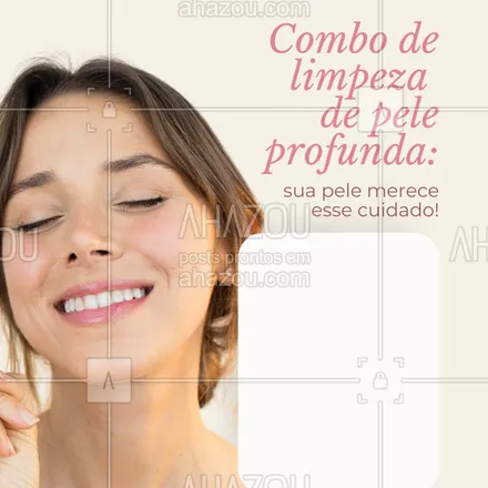 posts, legendas e frases de estética facial para whatsapp, instagram e facebook: Cravos, oleosidade, poros abertos e pele sem viço?
Nosso combo especial de limpeza profunda resolve tudo isso em um protocolo completo, feito por profissionais.
💆♀️ Higienização + extração + máscara + hidratação
📅 Promoção por tempo limitado!
Garanta já seu horário!
#limpezadepeleprofunda #comboestetica #cuidadoscomapele #peleperfeita #cravosnuncamais