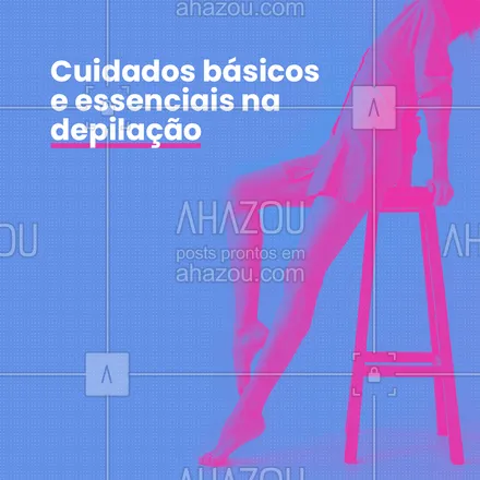 posts, legendas e frases de depilação para whatsapp, instagram e facebook: Essas dicas são extremamente importantes para a saúde do profissional e do cliente. 
? O local deve estar sempre limpo e devidamente arejado;
?O local deve ter as paredes devem ser lisas e impermeáveis, evitando assim o acúmulo de microrganismos;
?Os profissionais devem trabalhar utilizando todos os EPI’s necessários;
?Para evitar contato direto com bactérias, é indicado o uso de lixeira com pedal sempre próximo ao atendimento;
?Todo e qualquer instrumento utilizado para atender (pinças, tesouras, estiletes, etc) precisa ser esterilizado na autoclave logo após os atendimentos.
?Todo material de madeira não deve ser reutilizado, como por exemplo: palito de depilação, sendo assim a CADA aplicação o palito de madeira deve ser descartado, pois entrará em contato com a cera novamente. 
?Além disso, apesar de não estar presente nas normas, outro procedimento padrão e essencial é a lavagem correta das mãos. Ela deve ser feita com água e sabão e o profissional deve retirar todo e qualquer acessório como anéis ou pulseiras para a lavagem. #AhazouBeauty #epilação #bemestar #beleza #depilação#epis #biosseguranca #seguranca #AhazouBeauty #AhazouBeauty 