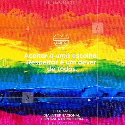 posts, legendas e frases de revenda de produtos, lojas & venda online para whatsapp, instagram e facebook: Respeitar a diversidade é defender o direito a igualdade. O amor é lindo e não deve ser escondido em um armário. Viva! Ame! Respeite! ?️?❤️?????
#ahazou #nãoahomofobia #homofobia #lgbt #diainternacionalcontraahomofobia #orgulholgbt #orgulho #proud #todoscontraahomofobia
