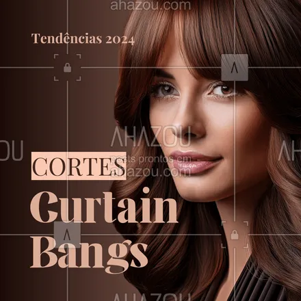 posts, legendas e frases de cabelo para whatsapp, instagram e facebook: 💫 Curtain Bangs: charme e versatilidade!
A queridinha do momento, a franja cortina ou curtain bangs, é perfeita para quem quer mudar o visual sem radicalizar. Com pontas mais longas e divididas ao meio, ela é fácil de cuidar e cheia de estilo. ✂️
💡 Combine com cortes em camadas para um look ainda mais atual!
👉 Já pensou em aderir à franja cortina?
#FranjaCortina #CabelosEstilosos #TendênciaDeCortes #curtainbangs #AhazouBeauty #cabeleireiro #coloração #tendências2025