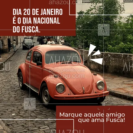 posts, legendas e frases de estética automotiva & lavajato, elétrica automotiva, mecânica automotiva para whatsapp, instagram e facebook: O modelo se manteve como o carro mais vendido do Brasil por 23 anos, de 1959 à 1982! Dessa forma, se consolidou entre os 4 modelos mais vendidos em território brasileiro até os dias atuais.
Marque nos comentários alguém com quem você tenha uma memória relacionada ao querido Fusca! 🚘

#AhazouAuto #automobilistico  #servicoautomotivo  #mecanica  #carros #esteticaautomotiva #fusca #dianacionaldofusca