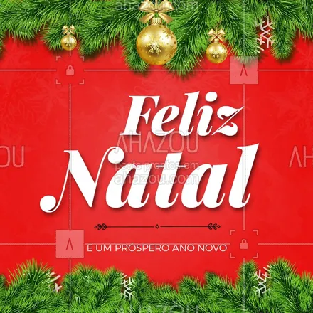 posts, legendas e frases de posts para todos para whatsapp, instagram e facebook: Queremos desejar a todos um natal lindo e um próspero ano novo. ??✨? #Natal #Ahazou #AnoNovo 