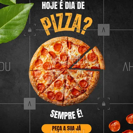 posts, legendas e frases de  para whatsapp, instagram e facebook: Se bateu aquela fome, já sabe o que pedir!
Tem pizza quentinha, com massa leve e recheio caprichado te esperando!
📲 Peça agora e garanta seu momento saboroso.
#pizza #amorpizza #pedepizza #pizzanojantar #fomebateu #deliverysaboroso