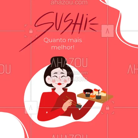 posts, legendas e frases de cozinha japonesa para whatsapp, instagram e facebook: Quem aí concorda?
Não tem nada melhor que um sushi para trazer aquela alegria instantânea.
Venha comer bem aqui.
#ahazoutaste  #japa  #comidajaponesa  #japanesefood  #sushidelivery 