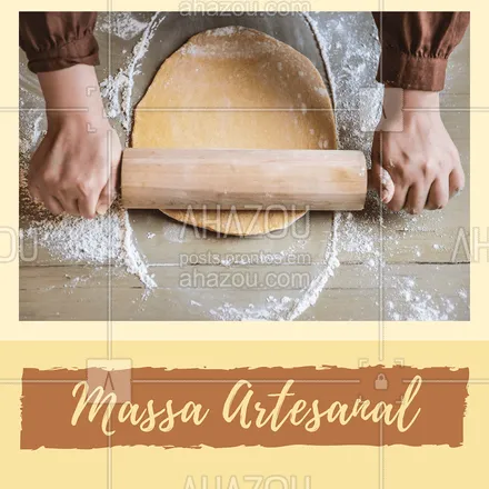 posts, legendas e frases de cozinha italiana para whatsapp, instagram e facebook: A massa artesanal é fresca, feita na mão e muito mais saborosa! #massas #ahazoutaste #comidaitaliana