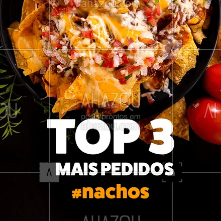 posts, legendas e frases de cozinha mexicana para whatsapp, instagram e facebook:  O campeão de vendas e você não vai perder. Peça seu combo de nachos e divirta-se com a família experimentado com vários molhos. Delivery express (00)00000-0000
#ahazoutaste #nachos #molhos #recheios  #cozinhamexicana #comidamexicana #vivamexico