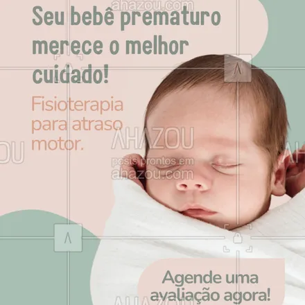 posts, legendas e frases de para whatsapp, instagram e facebook: Bebês prematuros têm um desenvolvimento motor que merece atenção especial. A fisioterapia ajuda a estimular e acompanhar o progresso do seu pequeno com carinho e profissionalismo.
Não deixe para depois, agende uma avaliação!
#fisioterapiapediatrica #atrasomotor #bebeprematuro #desenvolvimentoinfantil #fisioterapiaemrecemnascido #cuidadoscomobebe