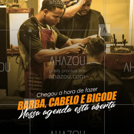 posts, legendas e frases de barbearia para whatsapp, instagram e facebook: Seu visual está pedindo por um trato? Agende já seu horário na nossa barbearia e venha dar um jeito! #AhazouBeauty #barba  #barbearia  #barbeiro  #barbeiromoderno  #barbeirosbrasil  #barber  #barberLife  #barberShop  #brasilbarbers  #barbershop 