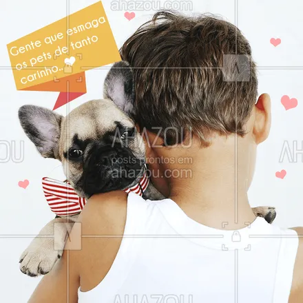 posts, legendas e frases de assuntos variados de Pets para whatsapp, instagram e facebook: Não tem como resistir, não é verdade? ?
#love #carinho #ahazou #bandbeauty #pet #animais #petshop #instapet