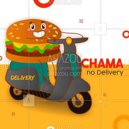 posts, legendas e frases de hamburguer para whatsapp, instagram e facebook: Pediu, chegou! Faça seu pedido pelo delivery! ? #ahazoutaste  #hamburgueriaartesanal #artesanal #hamburgueria #burgerlovers #burger #delivery #pedido