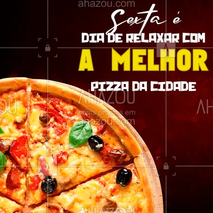 posts, legendas e frases de pizzaria para whatsapp, instagram e facebook: Compre uma pizza família e leve a outra por conta da casa! Aqui temos pizza em dobro! #ahazoutaste #pizza #pizzaria #promoção #pizzaedobro 