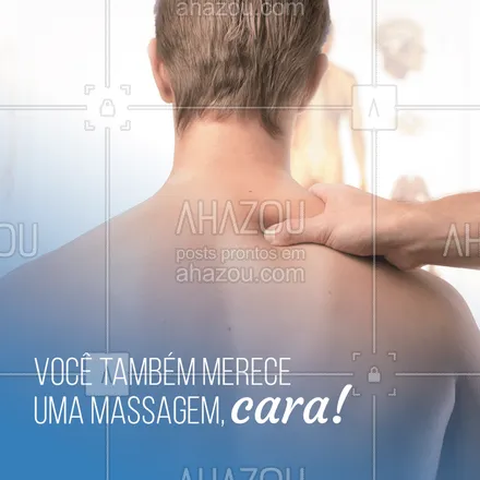 posts, legendas e frases de massoterapia para whatsapp, instagram e facebook: Combos de massagem para homens! Ligue e saiba mais!
#massagem #ahazou #homem