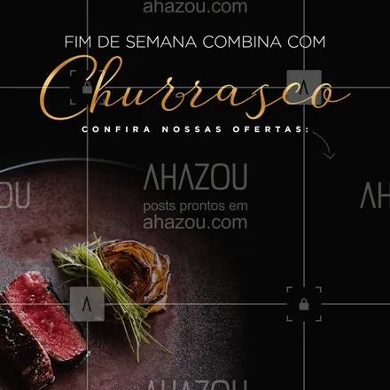 posts, legendas e frases de açougue & churrasco para whatsapp, instagram e facebook:  O churrascão dessa semana tá garantido! ???
#churrasco #churrascoterapia #ahazoutaste #açougue #barbecue #bbq #meatlover #ahazoutaste 