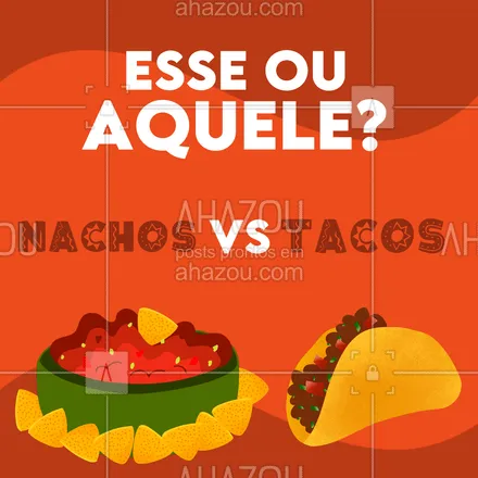 posts, legendas e frases de cozinha mexicana para whatsapp, instagram e facebook: Nessa disputa muy caliente, quem leva seu voto? 🌶🥵
#ahazoutaste #comidamexicana  #cozinhamexicana  #nachos  #texmex  #vivamexico 

