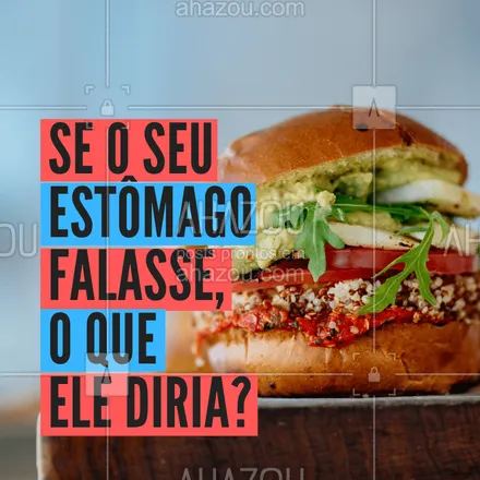 posts, legendas e frases de saudável & vegetariano para whatsapp, instagram e facebook: Conta pra gente! ??? #ahazoutaste #food #enquete