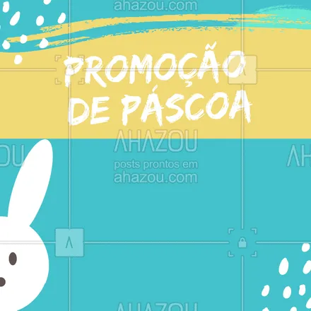 posts, legendas e frases de posts para todos para whatsapp, instagram e facebook: Confira a nossa promoção de páscoa e participe! #pascoa #ahazou #promoçaodepascoa #promoçao #abril