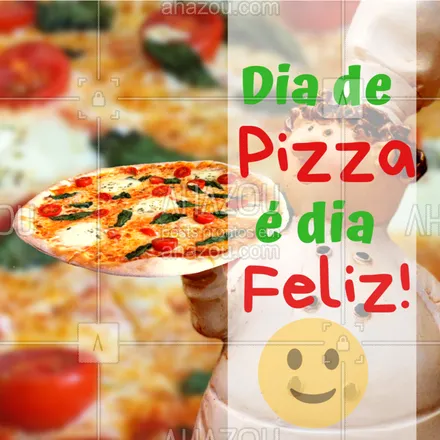 posts, legendas e frases de pizzaria para whatsapp, instagram e facebook: Aproveite para pedir aquela pizza quentinha! #pizza #ahazou #delivery #alimentacaoahz #food #pizzaria 