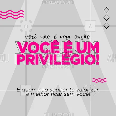 posts, legendas e frases de saúde mental para whatsapp, instagram e facebook: Passando para lembrar que você é um privilégio e merece o melhor que o mundo pode te oferecer. #AhazouSaude  #mentalhealth #viverbem #headspace #saudemental